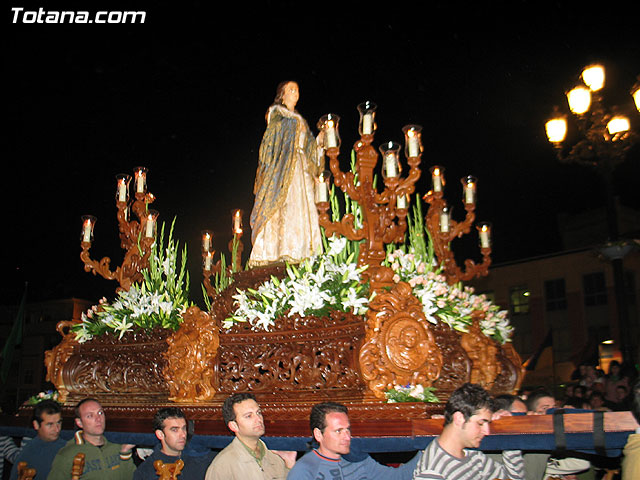 TRASLADO TRONOS QUE PROCESIONARON EN LA NOCHE DEL MARTES Y MIRCOLES SANTO - 86