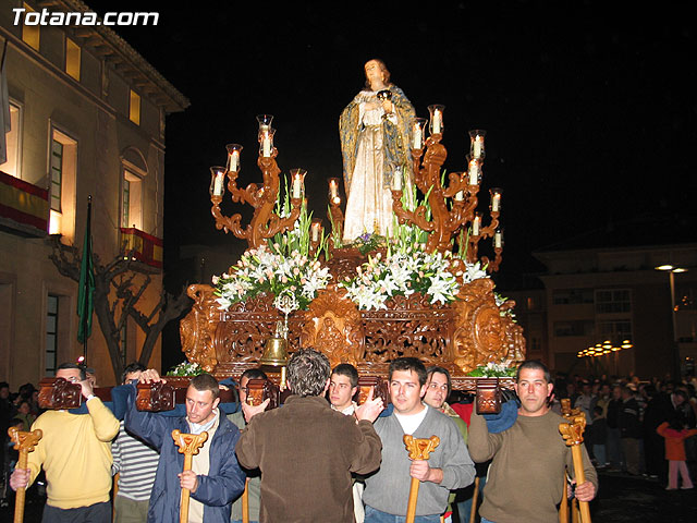 TRASLADO TRONOS QUE PROCESIONARON EN LA NOCHE DEL MARTES Y MIRCOLES SANTO - 89