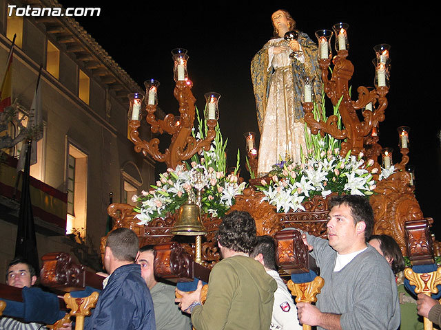 TRASLADO TRONOS QUE PROCESIONARON EN LA NOCHE DEL MARTES Y MIRCOLES SANTO - 92