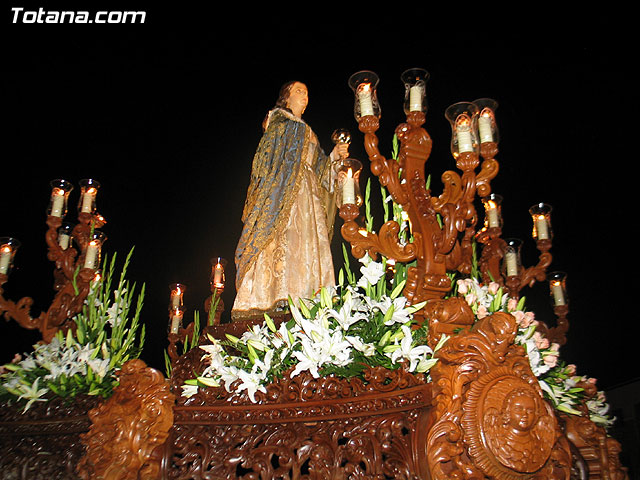 TRASLADO TRONOS QUE PROCESIONARON EN LA NOCHE DEL MARTES Y MIRCOLES SANTO - 93