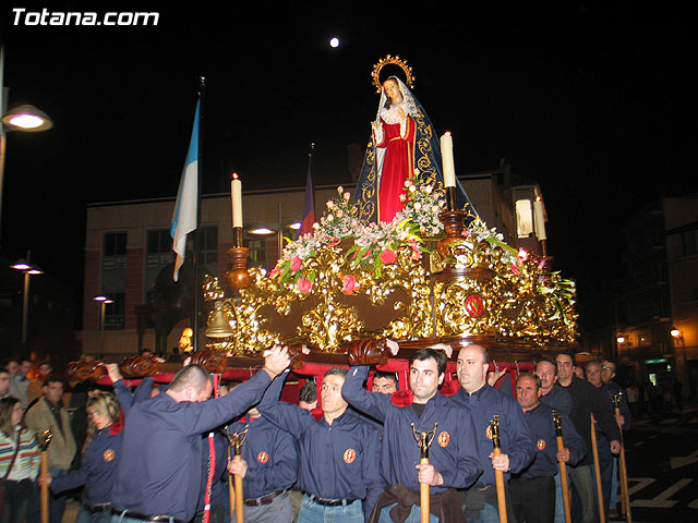 TRASLADO TRONOS QUE PROCESIONARON EN LA NOCHE DEL MARTES Y MIRCOLES SANTO - 115