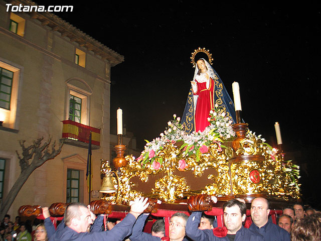 TRASLADO TRONOS QUE PROCESIONARON EN LA NOCHE DEL MARTES Y MIRCOLES SANTO - 122