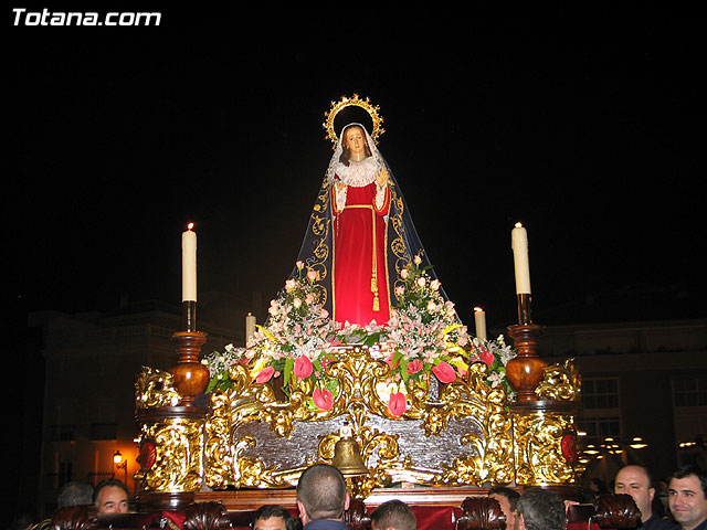 TRASLADO TRONOS QUE PROCESIONARON EN LA NOCHE DEL MARTES Y MIRCOLES SANTO - 124