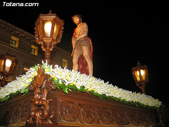 TRASLADO TRONOS QUE PROCESIONARON EN LA NOCHE DEL MARTES Y MIRCOLES SANTO - 145