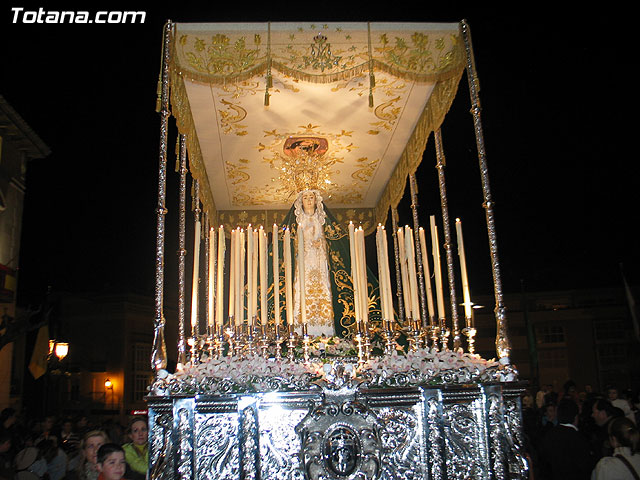 TRASLADO TRONOS QUE PROCESIONARON EN LA NOCHE DEL MARTES Y MIRCOLES SANTO - 196