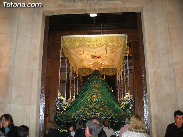 TRASLADO TRONOS QUE PROCESIONARON EN LA NOCHE DEL MARTES Y MIRCOLES SANTO - 204