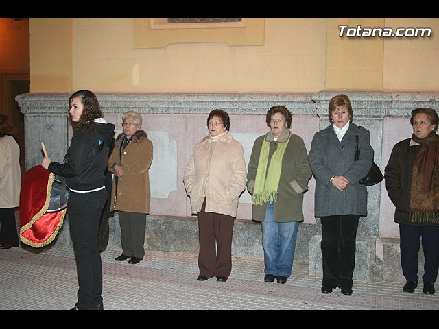 Va Crucis organizado por la Hermandad de Jess en el Calvario y la Santa Cena . 2008 - 12