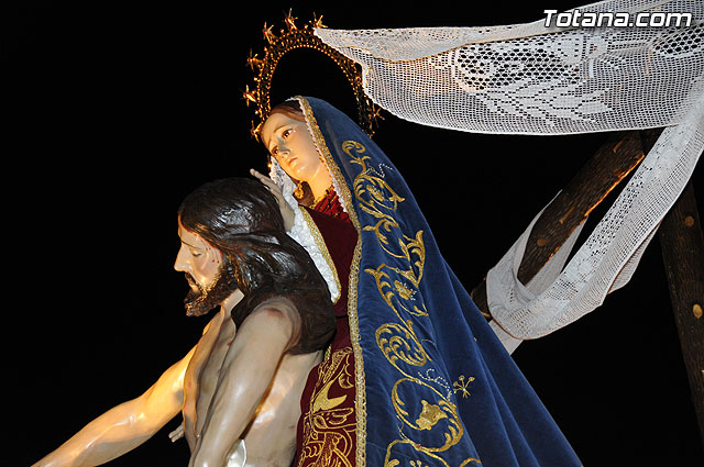 Procesin del Santo Entierro. Viernes Santo - Semana Santa Totana 2009 - 236