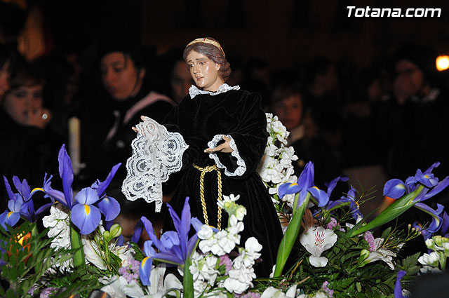 Procesin del Santo Entierro. Viernes Santo - Semana Santa Totana 2009 - 342