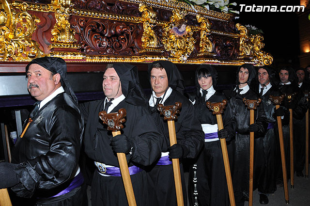 Procesin del Santo Entierro. Viernes Santo - Semana Santa Totana 2009 - 369