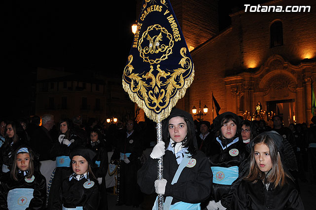 Procesin del Santo Entierro. Viernes Santo - Semana Santa Totana 2009 - 386