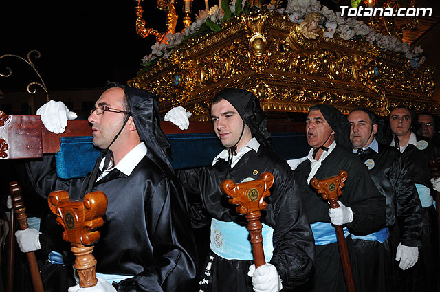Procesin del Santo Entierro. Viernes Santo - Semana Santa Totana 2009 - 399