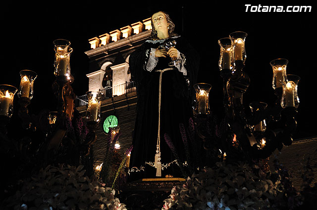 Procesin del Santo Entierro. Viernes Santo - Semana Santa Totana 2009 - 465