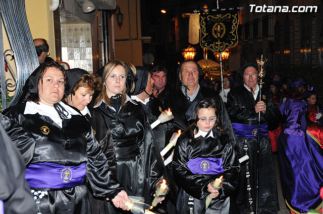 Procesin del Santo Entierro. Viernes Santo - Semana Santa Totana 2009 - 555