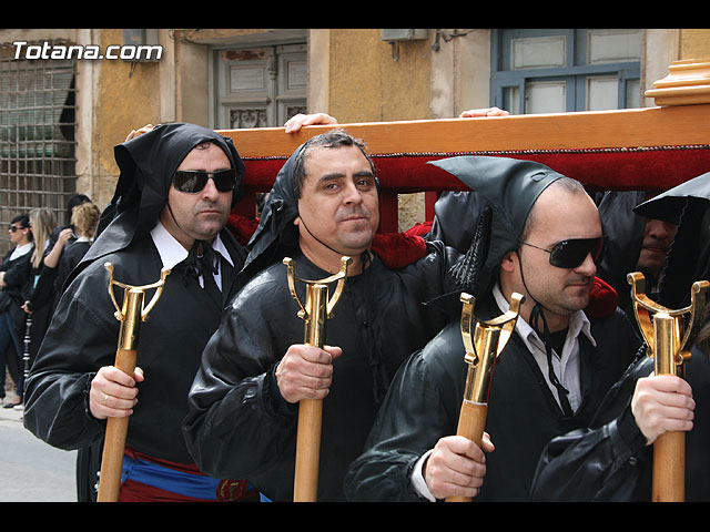 VIERNES SANTO SEMANA SANTA TOTANA 2008 - PROCESIN MAANA - 605