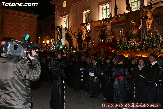 Procesin del Santo Entierro - Viernes Santo 2010 - Reportaje II (Recogida) - 845