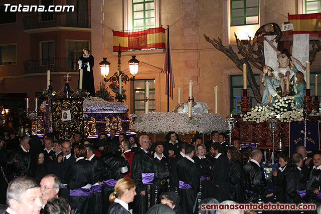 Procesin del Santo Entierro - Viernes Santo 2010 - Reportaje II (Recogida) - 856