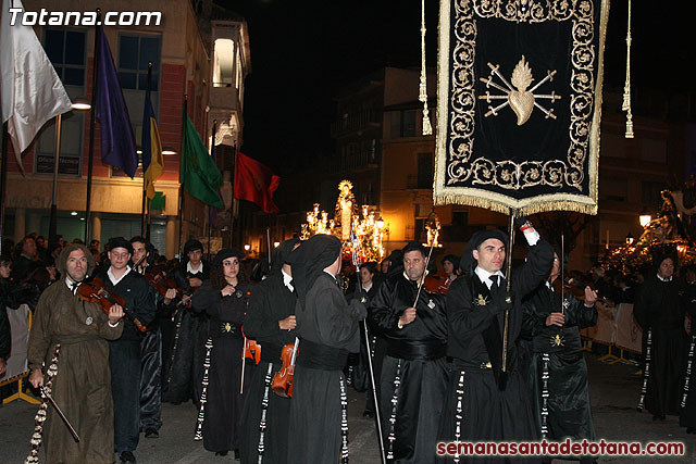 Procesin del Santo Entierro - Viernes Santo 2010 - Reportaje II (Recogida) - 879