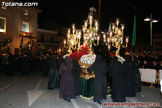 Procesin del Santo Entierro - Viernes Santo 2010 - Reportaje II (Recogida) - 907