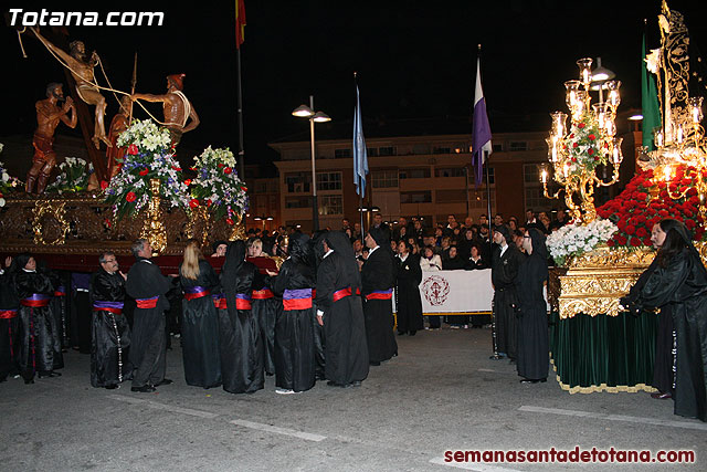 Procesin del Santo Entierro - Viernes Santo 2010 - Reportaje II (Recogida) - 910