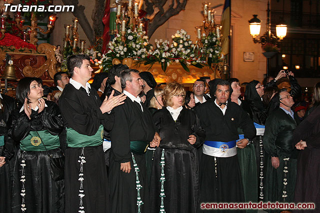 Procesin del Santo Entierro - Viernes Santo 2010 - Reportaje II (Recogida) - 914