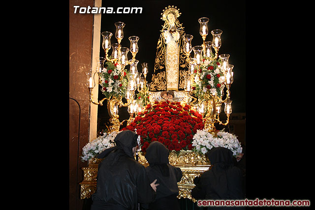 Procesin del Santo Entierro - Viernes Santo 2010 - Reportaje II (Recogida) - 936