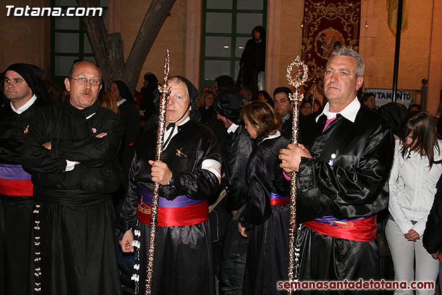 Procesin del Santo Entierro - Viernes Santo 2010 - Reportaje II (Recogida) - 95