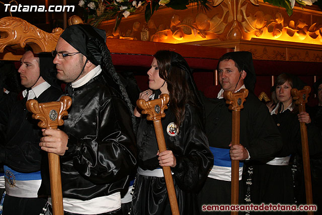 Procesin del Santo Entierro - Viernes Santo 2010 - Reportaje II (Recogida) - 172