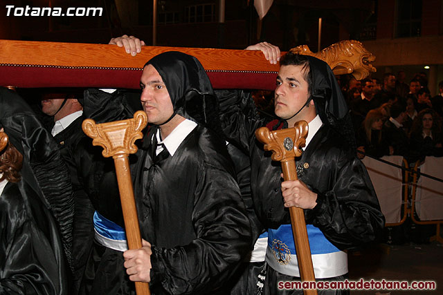 Procesin del Santo Entierro - Viernes Santo 2010 - Reportaje II (Recogida) - 176