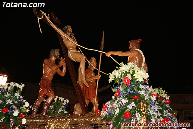 Procesin del Santo Entierro - Viernes Santo 2010 - Reportaje II (Recogida) - 184