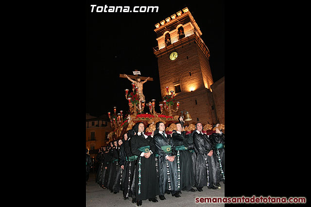 Procesin del Santo Entierro - Viernes Santo 2010 - Reportaje II (Recogida) - 259