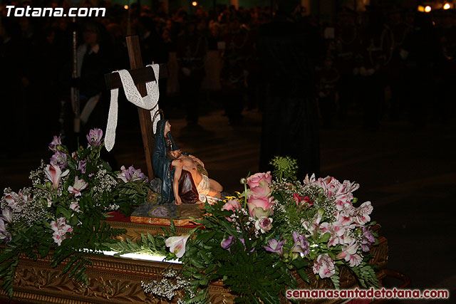 Procesin del Santo Entierro - Viernes Santo 2010 - Reportaje II (Recogida) - 404