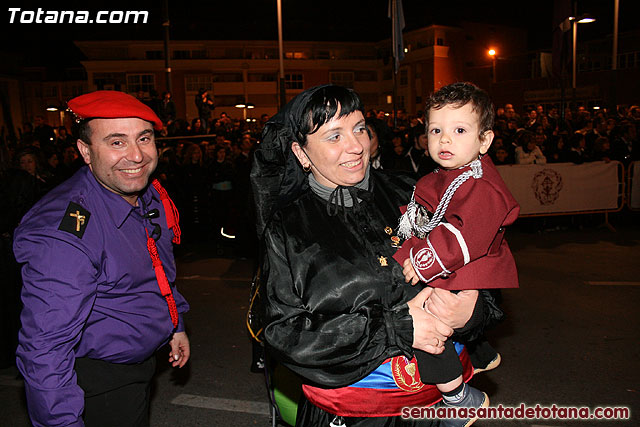 Procesin del Santo Entierro - Viernes Santo 2010 - Reportaje II (Recogida) - 405