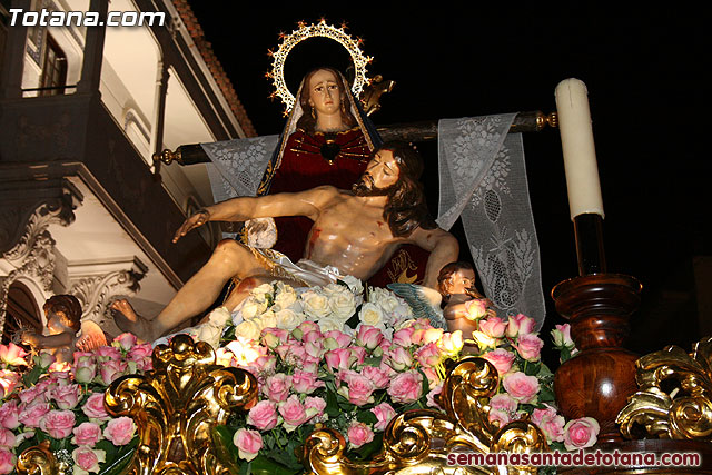 Procesin del Santo Entierro - Viernes Santo 2010 - Reportaje II (Recogida) - 427