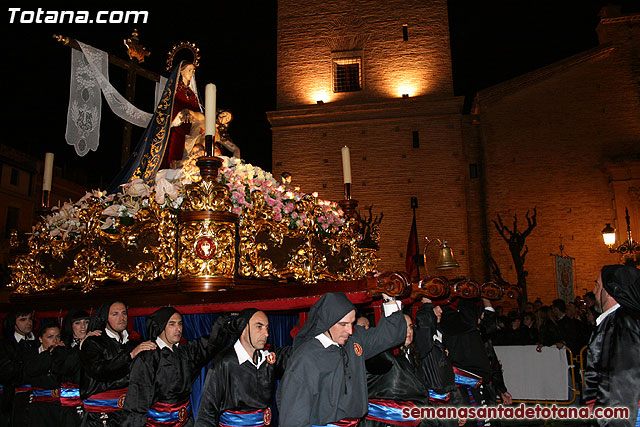 Procesin del Santo Entierro - Viernes Santo 2010 - Reportaje II (Recogida) - 444