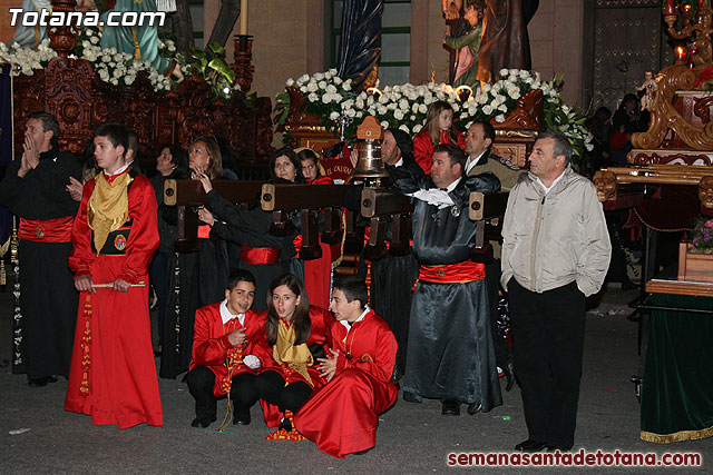 Procesin del Santo Entierro - Viernes Santo 2010 - Reportaje II (Recogida) - 470