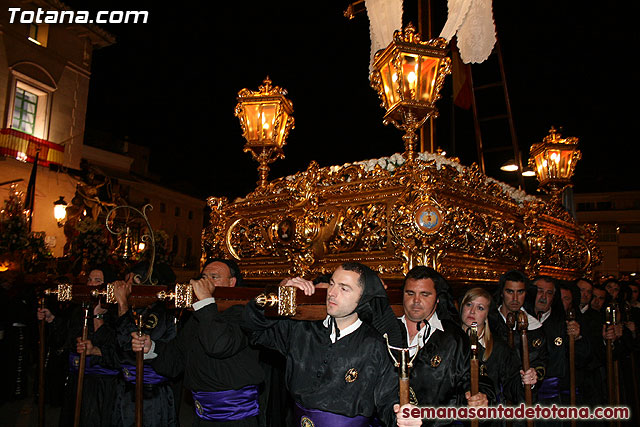 Procesin del Santo Entierro - Viernes Santo 2010 - Reportaje II (Recogida) - 499