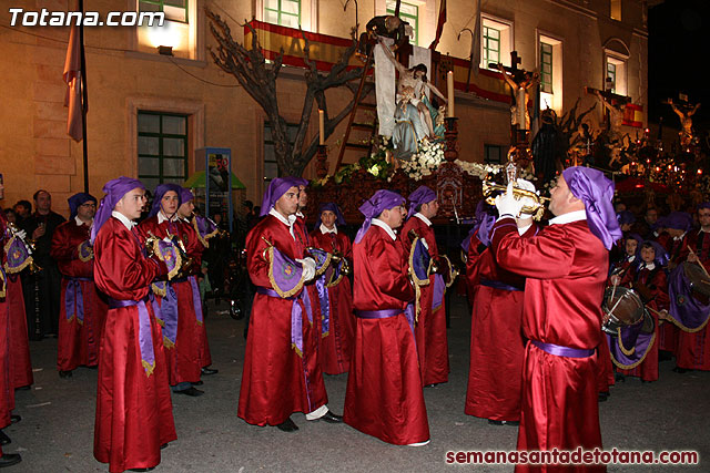 Procesin del Santo Entierro - Viernes Santo 2010 - Reportaje II (Recogida) - 502