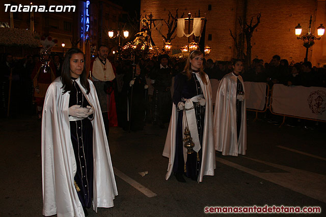 Procesin del Santo Entierro - Viernes Santo 2010 - Reportaje II (Recogida) - 533