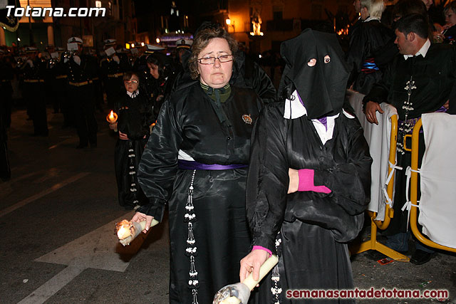 Procesin del Santo Entierro - Viernes Santo 2010 - Reportaje II (Recogida) - 592