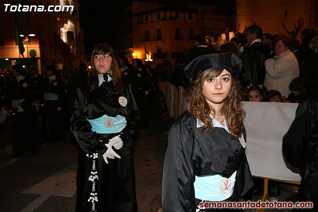 Procesin del Santo Entierro - Viernes Santo 2010 - Reportaje II (Recogida) - 647