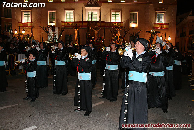 Procesin del Santo Entierro - Viernes Santo 2010 - Reportaje II (Recogida) - 653