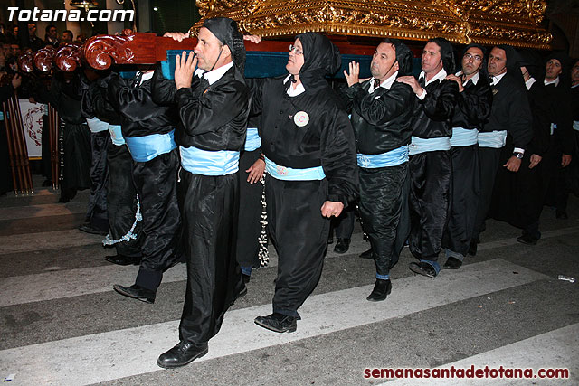 Procesin del Santo Entierro - Viernes Santo 2010 - Reportaje II (Recogida) - 673