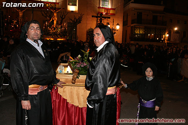 Procesin del Santo Entierro - Viernes Santo 2010 - Reportaje II (Recogida) - 696