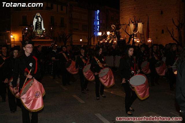 Procesin del Santo Entierro - Viernes Santo 2010 - Reportaje II (Recogida) - 707