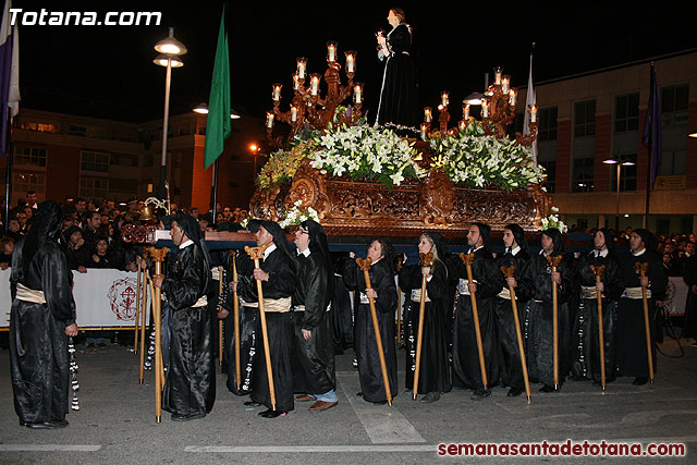 Procesin del Santo Entierro - Viernes Santo 2010 - Reportaje II (Recogida) - 749