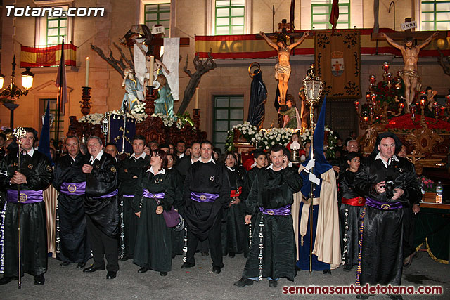 Procesin del Santo Entierro - Viernes Santo 2010 - Reportaje II (Recogida) - 751