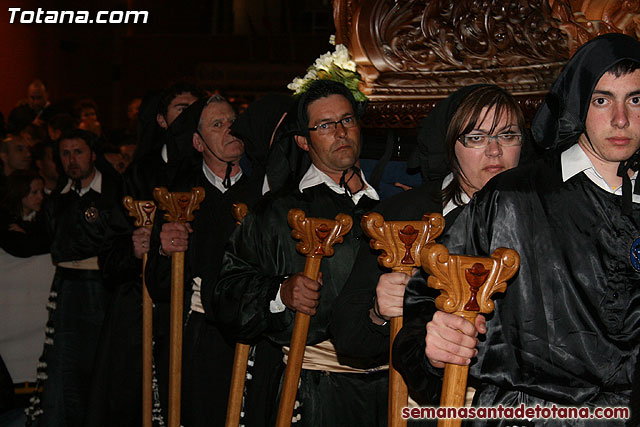 Procesin del Santo Entierro - Viernes Santo 2010 - Reportaje II (Recogida) - 759