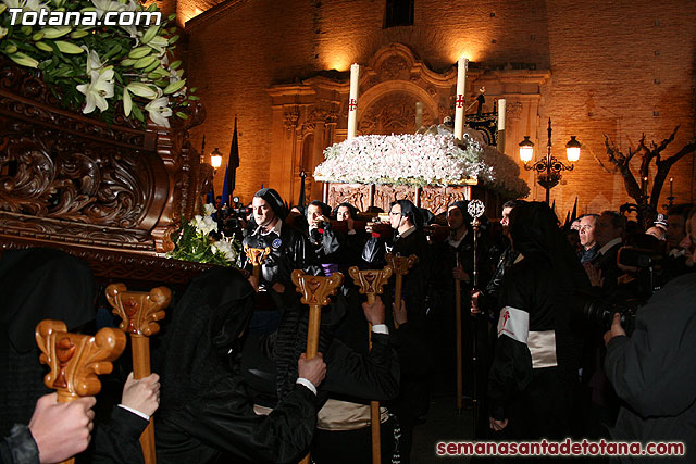 Procesin del Santo Entierro - Viernes Santo 2010 - Reportaje II (Recogida) - 763