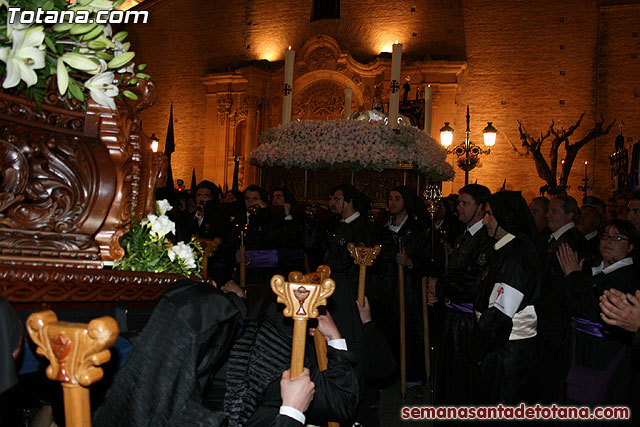 Procesin del Santo Entierro - Viernes Santo 2010 - Reportaje II (Recogida) - 764